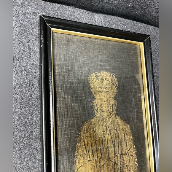 Edward Courtenay Oxford Brass rubbing style - Picture 8 of 10